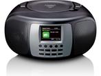 Lenco SCD-860BK - Draagbare DAB+/FM radio met Bluetooth en, Verzenden, Zo goed als nieuw