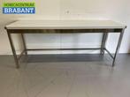 RVS Werktafel Tafel Basic-line 200 x 60 x 85 cm Horeca, Ophalen of Verzenden, Nieuw in verpakking