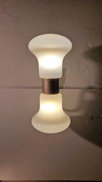 Wandlamp - Aluminium, Glas, Antiek en Kunst, Antiek | Verlichting