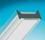 Verbindingsprofiel kopwand-Gehard glas dik 12mm of gelaagd g, Doe-het-zelf en Bouw, Glas en Ramen, Verzenden, Nieuw