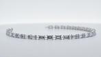 Zonder minimumprijs - Armband - 14 karaat Witgoud - 5.07ct., Nieuw