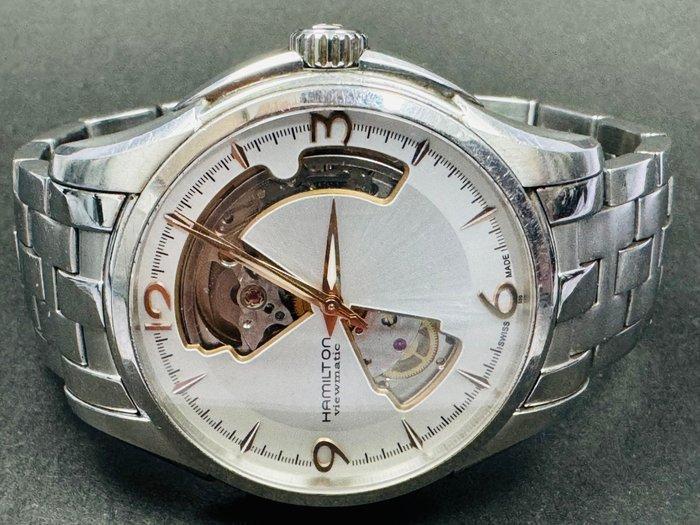 Hamilton - Jazzmaster Viewmatic - H325651 - Heren -, Handtassen en Accessoires, Horloges | Heren