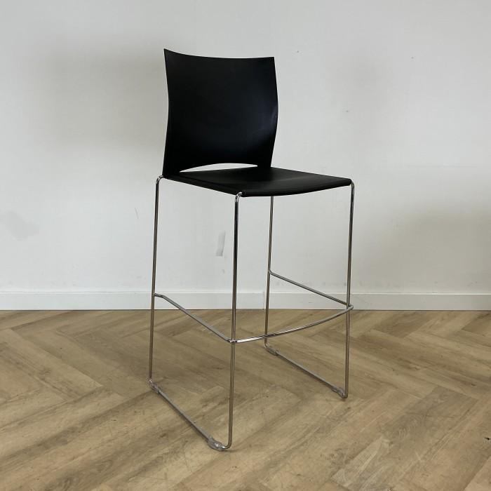 FP collection barkruk H450, zwrt - chroom, Maison & Meubles, Tabourets de bar