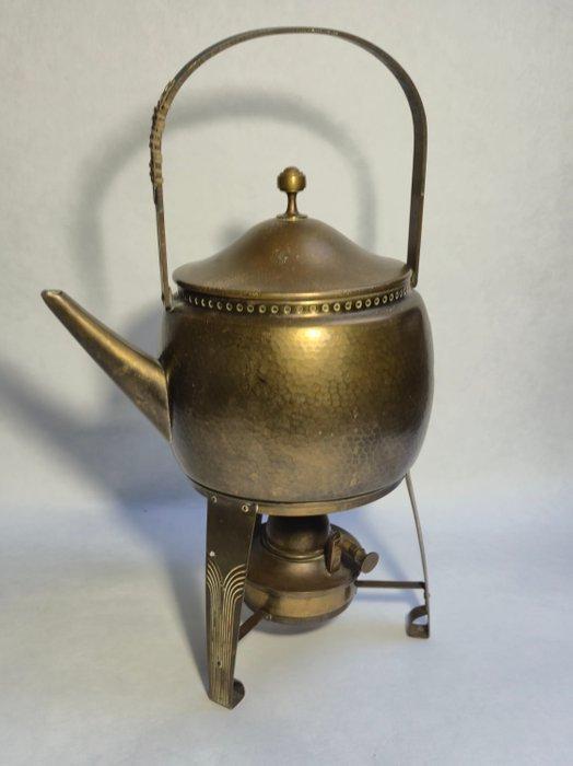 WMF / Geislingen - Waterkoker op standaard en brander (3) -, Antiek en Kunst, Kunst | Designobjecten