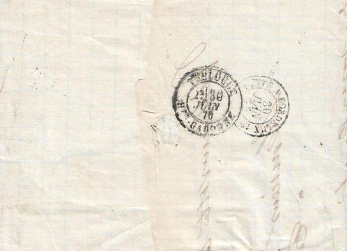 Frankrijk 1876 - Zeer zeldzame Cérès getand 25 centimes, Postzegels en Munten, Postzegels | Europa | Frankrijk