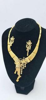 Mooi set van 3 gouden badkameraccessoires - Glamour -, Nieuw