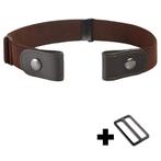 Fako Fashion - Riem Zonder Gesp - Gespvrije Riem -, Kleding | Dames, Riemen en Ceinturen, Verzenden, Nieuw