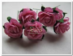 Mulberry Roosjes Rose10-15 mm / PAK Mulberry Roosje, Maison & Meubles, Accessoires pour la Maison | Plantes & Fleurs artificielles