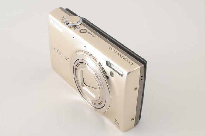 Nikon COOLPIX S6100 Silver Digitale camera, Audio, Tv en Foto, Fotocamera's Digitaal