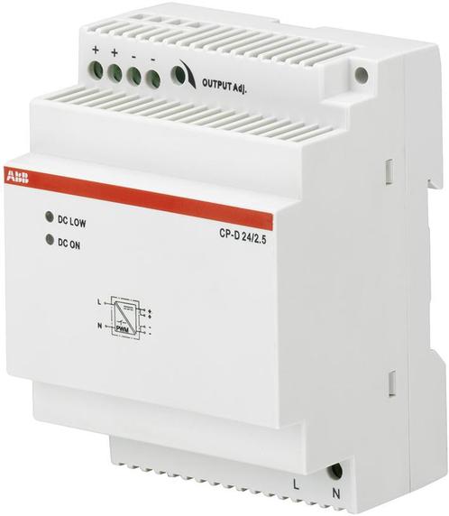ABB Prion Alimentation KNX 24V CC 2500mA - 2CDG120037R0011, Doe-het-zelf en Bouw, Elektriciteit en Kabels, Verzenden