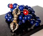 Lapis lazuli - Rubis - Halsketting - tantrisch ritueel -, Antiek en Kunst