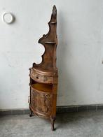 Hoekkast - Hout - Angoliera Luigi XV herleeft., Antiek en Kunst