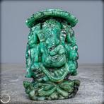 Natuurlijke Colombiaanse groene smaragd Ganesha 1005,85 ct-