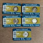 Nederland. 5 Euro Various Years (5 stuks) (Zonder