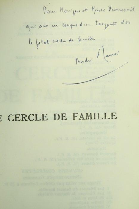 Signé; André Maurois - Le cercle de famille , roman [avec, Antiek en Kunst, Antiek | Boeken en Manuscripten