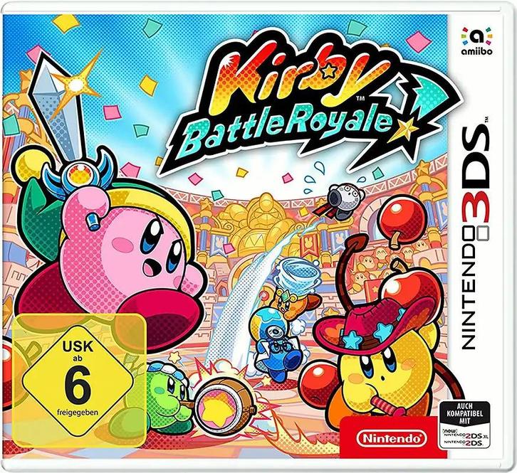Kirby Battle Royale-Duits (3DS) Gebruikt, Games en Spelcomputers, Games | Nintendo 2DS en 3DS, Ophalen of Verzenden