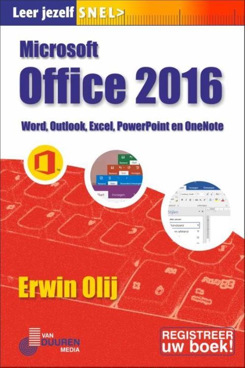 Leer jezelf SNEL... Microsoft Office 2016 9789059408524, Boeken, Informatica en Computer, Zo goed als nieuw, Verzenden