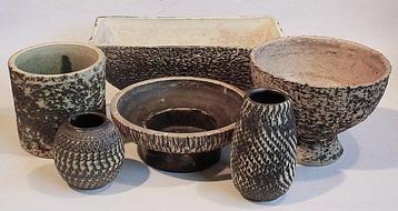 Vase  - Céramique - Ces petites assiettes, vases, pots de