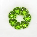 7 pcs  Jaune, Vert Péridot  - 13.21 ct - International, Handtassen en Accessoires, Nieuw