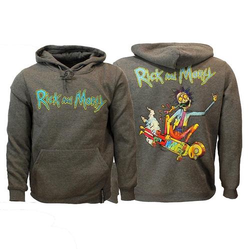 Rick & Morty Acid Rick Hoodie Trui Sweater Anthracite -, Kleding | Heren, Truien en Vesten