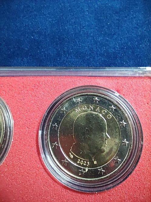 Monaco. 2 Euro 20023/2024 (12 monete) (Zonder Minimumprijs), Postzegels en Munten, Munten | Europa | Euromunten