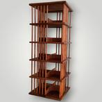 Boekenkast - Hout - Draaibare tijdschriftenhouder - Vijf