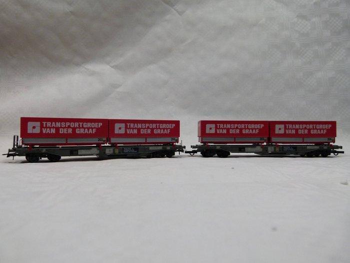 Roco H0 - 46565 - Wagon de marchandises pour trains, Hobby & Loisirs créatifs, Trains miniatures | HO