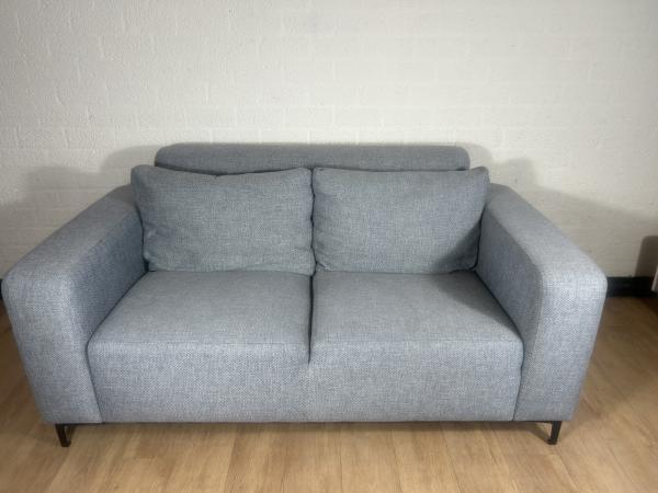 Veiling - Licht Blauwe Goossens 2-zitter, Huis en Inrichting, Zetels | Zetels