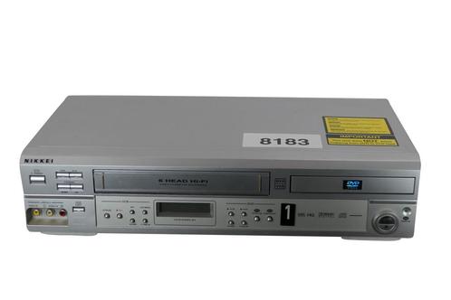 Nikkei NDVCR300 | VHS Recorder / DVD Player, Audio, Tv en Foto, Videospelers, Verzenden
