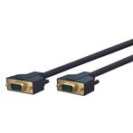 VGA Video kabel - VGA 15-pins naar VGA 15-pins - 5m - Blauw, Informatique & Logiciels