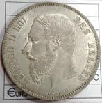 België. Leopold II. 5 Francs 1869 (Zonder Minimumprijs)