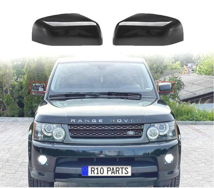 COQUES DE RÉTROVISEURS RANGE ROVER SPORT 10-13 NOIR BRILLANT, Auto-onderdelen, Carrosserie, Verzenden