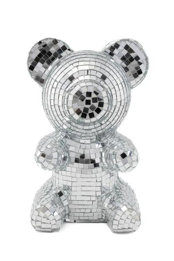 Teddybeer 19 cm Spiegeltjes Zilver Beer Discobal Pop Beeld S beschikbaar voor biedingen