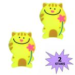 Fako Bijoux® - Tennisdemper - Poes - Geel - 2 Stuks, Sport en Fitness, Tennis, Verzenden, Nieuw