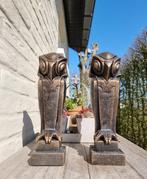 Beeldje - Couple of owls - IJzer, Antiek en Kunst