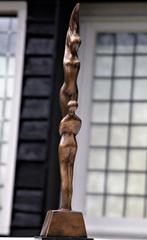 sculptuur, dancing couple - 62 cm - brons marmer