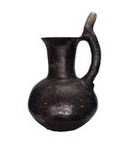 Etruscan - Bucchero nero - Vase villanovien à bec verseur en
