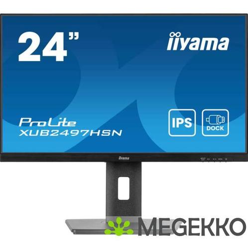 Iiyama ProLite XUB2497HSN-B2 24  Full HD 100Hz USB-C IPS, Computers en Software, Overige Computers en Software, Nieuw, Verzenden