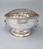 Kom - Verzilverd - Bloemenkom 1900-1920