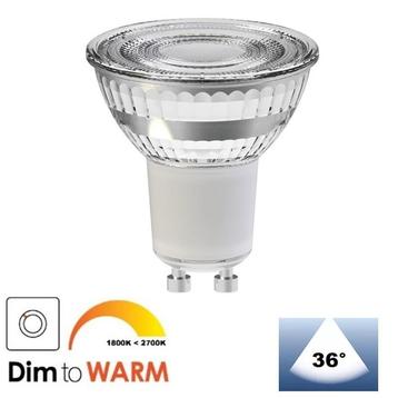 GU10 LED Spot Dim To Warm | 3,6 Watt | Direct leverbaar