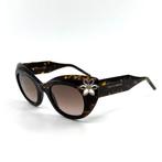 Carolina Herrera - *NEW* - Crystal Flowers - Brown Acetate -