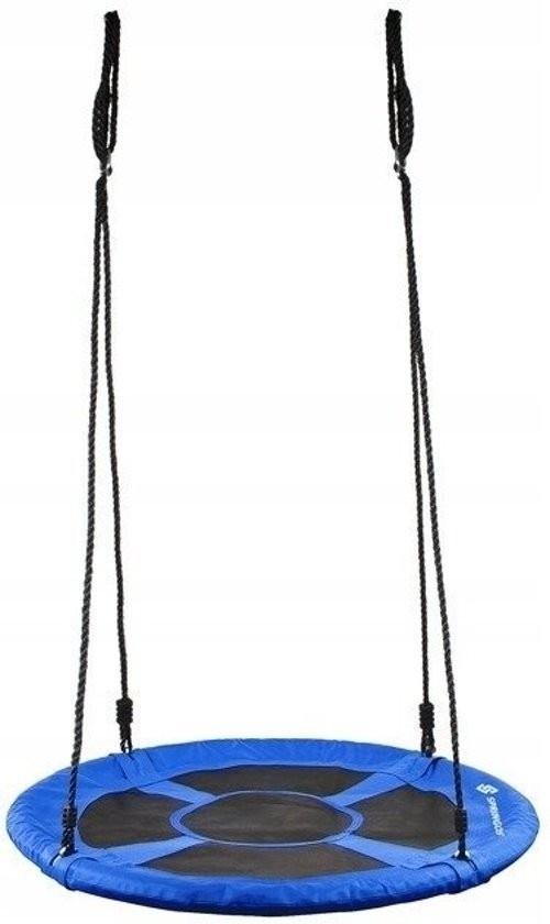 Nest schommel blauw - 100 cm - tot 150 kg, Kinderen en Baby's, Speelgoed | Buiten | Speeltoestellen, Nieuw, Ophalen of Verzenden