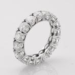 Sans prix de réserve - Bague déternité - 14 carats Or blanc