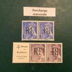 Frankrijk 1944 - France Libre : Montreuil-Bellay - twee paar, Gestempeld