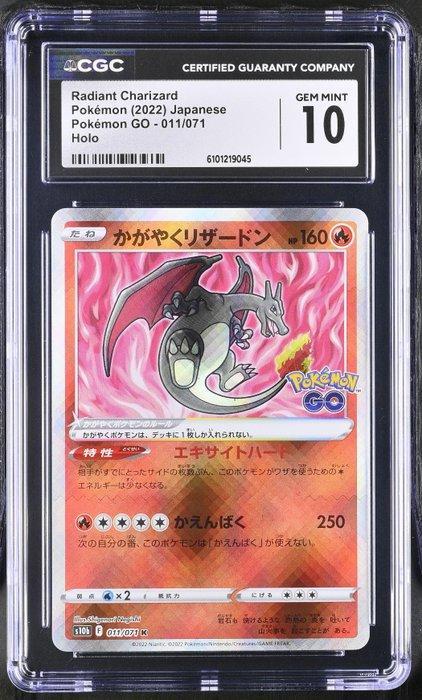 Pokémon - 4 Graded card - Eevee, Charizard, Blastoise,, Hobby en Vrije tijd, Verzamelkaartspellen | Pokémon