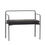 Hübsch - Établi - Banc de transport - Noir - Frêne