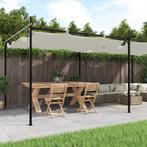 vidaXL Pergola met uitschuifbaar dak 589x292x230, Jardin & Terrasse, Verzenden