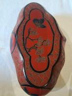 Doos - Hout - Gelakte houten doos, Antiek en Kunst