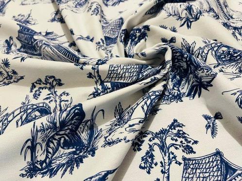 Exclusieve katoenen bekledingsstof: een meesterwerk van, Antiek en Kunst, Antiek | Tapijten, Tafelkleden en Textiel