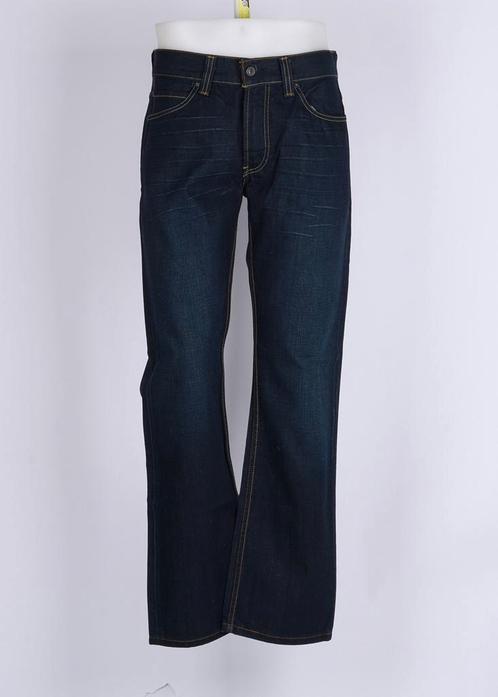 Vintage Levis 506 Dark Blue Mid Rise Straight, Kleding | Heren, Spijkerbroeken en Jeans, Ophalen of Verzenden